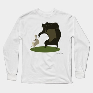 Bear twirls bunny : Long Sleeve T-Shirt